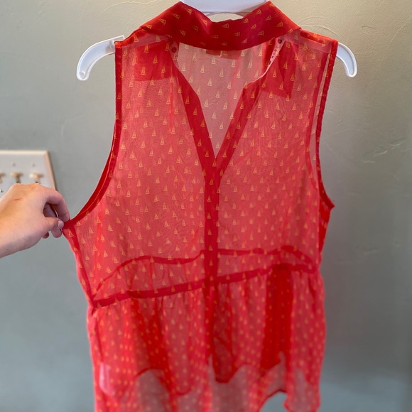 Sheer Roxy tank Top size medium - Picture 5 of 7